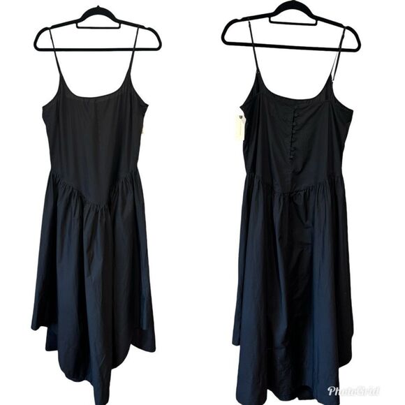 Revolve Anthropologie Citizens of Humanity Ari Drop-Waist Asymmetrical Dress - Picture 4 of 10